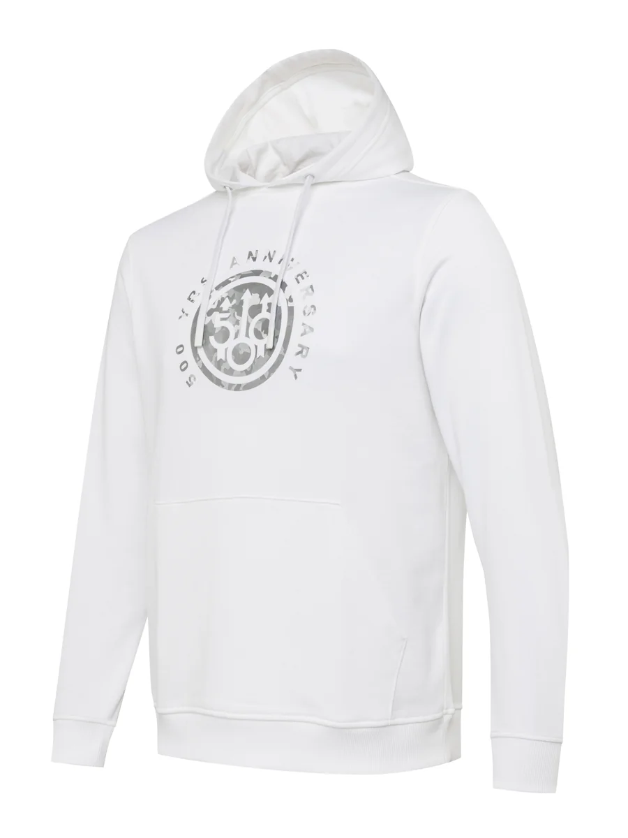 FU411-2514-015B Худі трикотажний 500 years Big LOGO "Beretta" p.L (white)