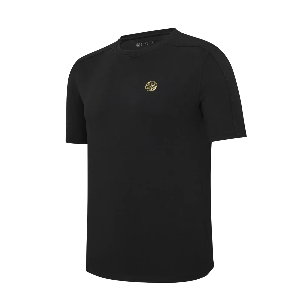 TS852-T2156-0999 Футболка чоловіча 500 years Gold Logo "Beretta" р.3XL (black)
