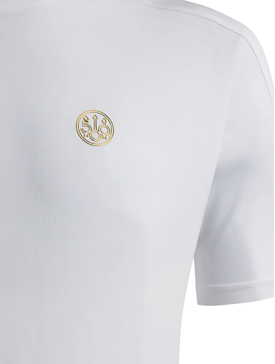 Мужская футболка 500 years Gold Logo "Beretta" р.L (белая)