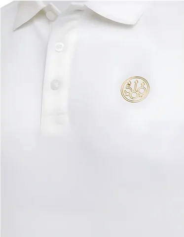 Мужская футболка-поло Gold Logo "Beretta" p.XL (белая) photo 2