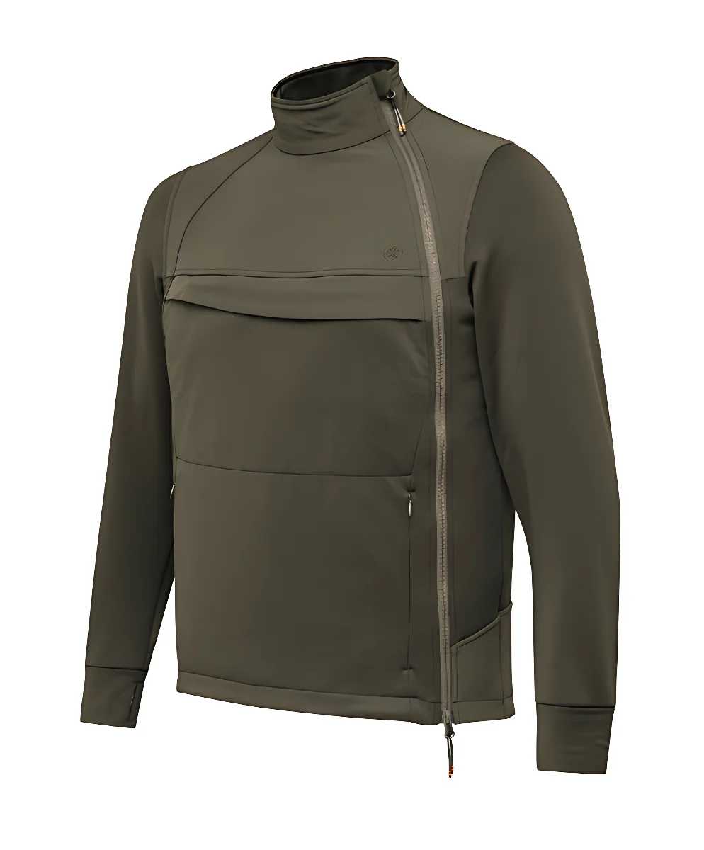 P3771-T2534-07AA Флисовая куртка BinoStash Anorak "Beretta" p.4XL (greem moss)