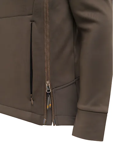 P3771-T2534-08AA Флисовая куртка BinoStash Anorak "Beretta" p.4XL (brown bark) photo 4