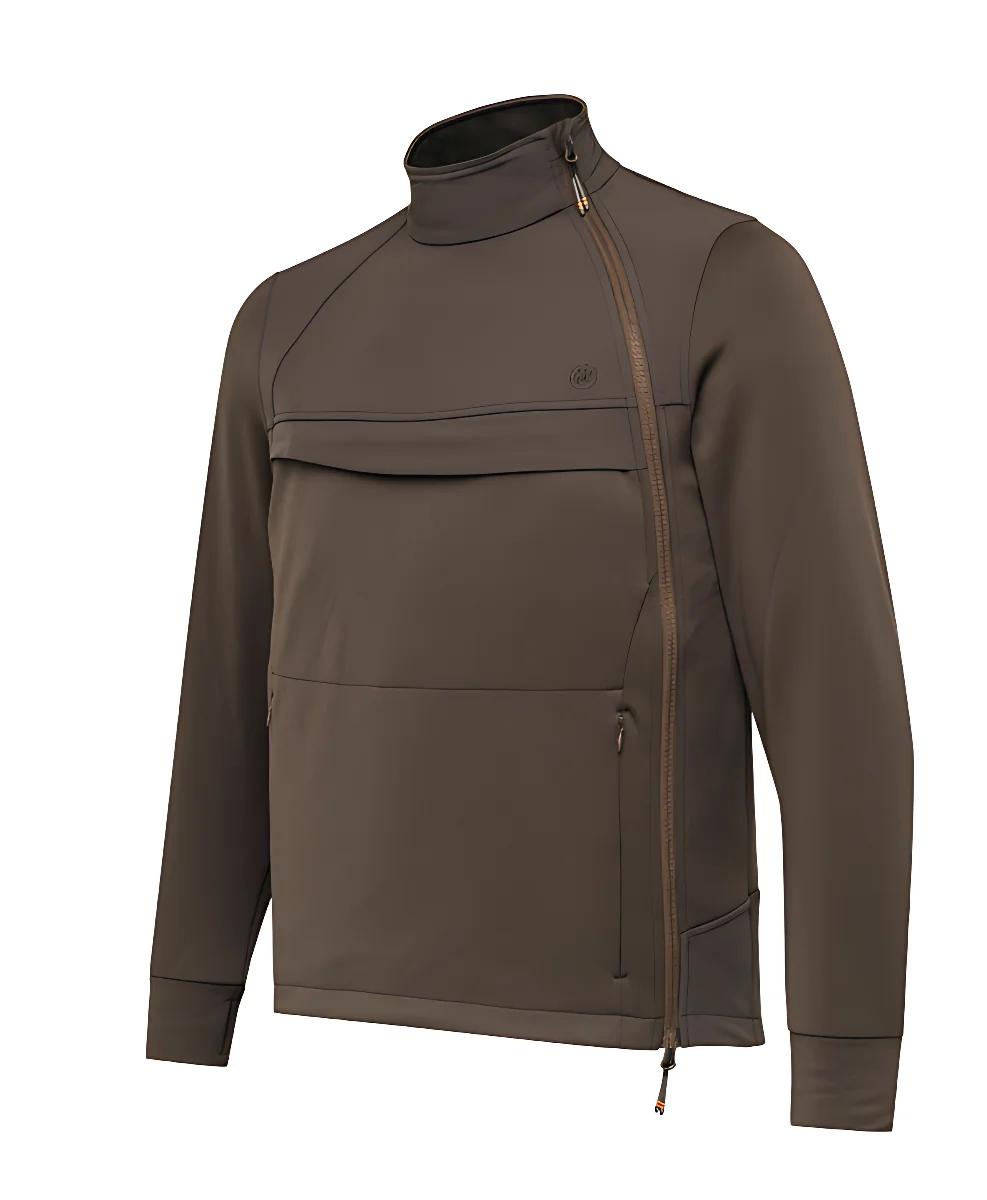 P3771-T2534-08AA Флисовая куртка BinoStash Anorak "Beretta" p.4XL (brown bark)