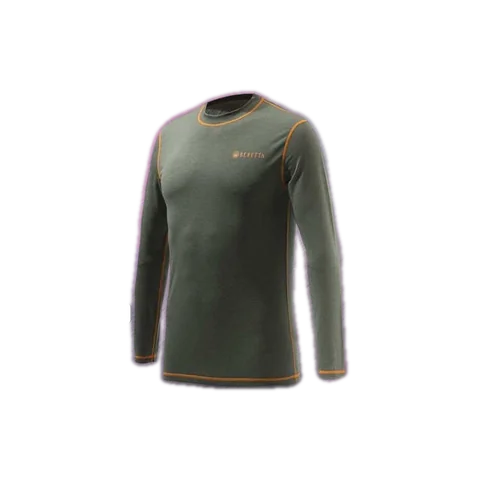 IM381-T2533-0999  Термобілизна Elite Pro Merino LS Crew Neck (термосвитер) "Beretta" р.4XL (Black) photo 2