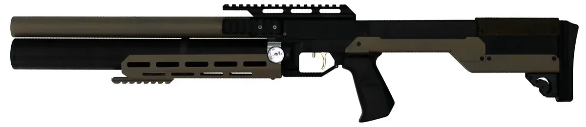 ZBROIA Гвинтівка PCP SAPSAN TACT-M 550/300 4.5мм (койот/чорн)