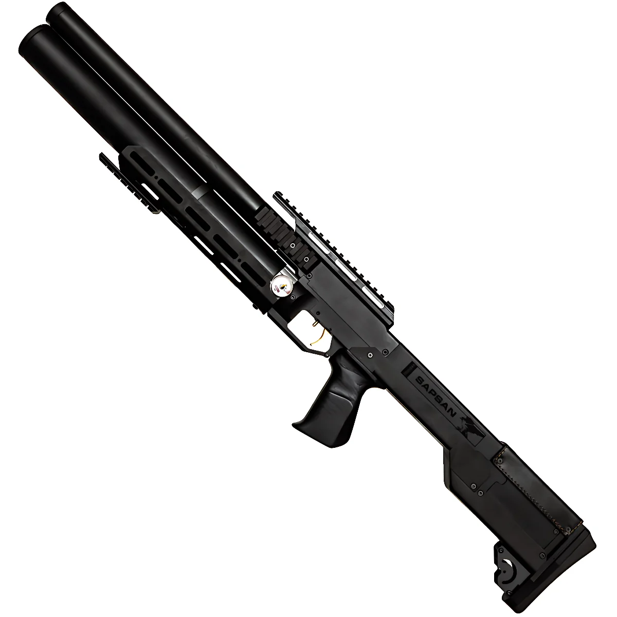 ZBROIA Гвинтівка PCP SAPSAN TACT-M 550/300 4.5мм (чорн/чорн)