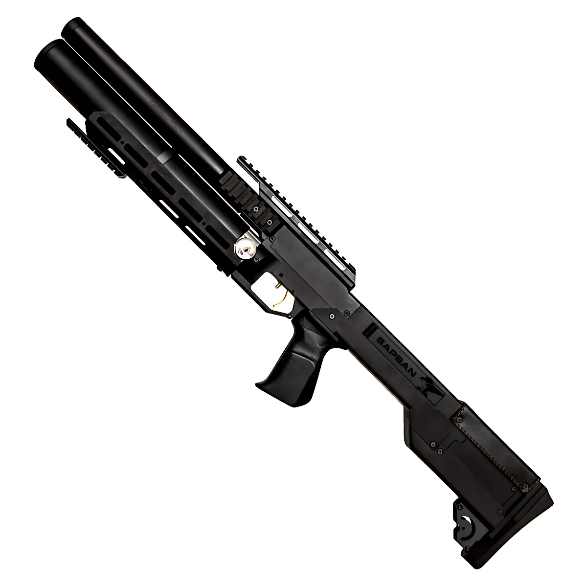 ZBROIA Гвинтівка PCP SAPSAN TACT-M 450/220 4.5мм (чорн/чорн)